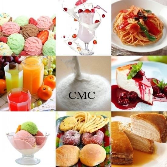 White or Light Yellow and Granular Carboxymethylcellulose Food Grade with 200-10000mpa.s Viscosity